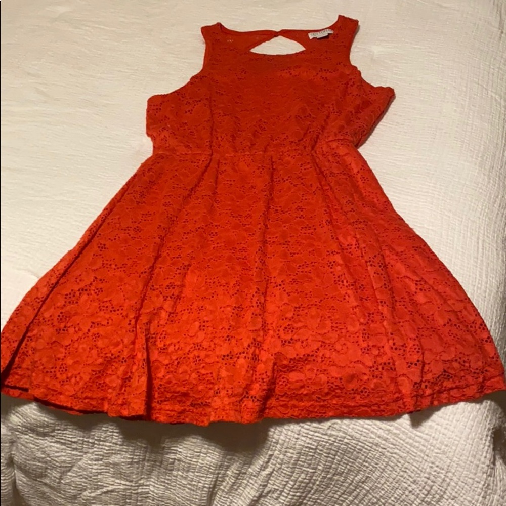 Lace baby doll dress